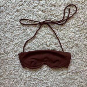 Princess Polly Brown Bra Crop Top